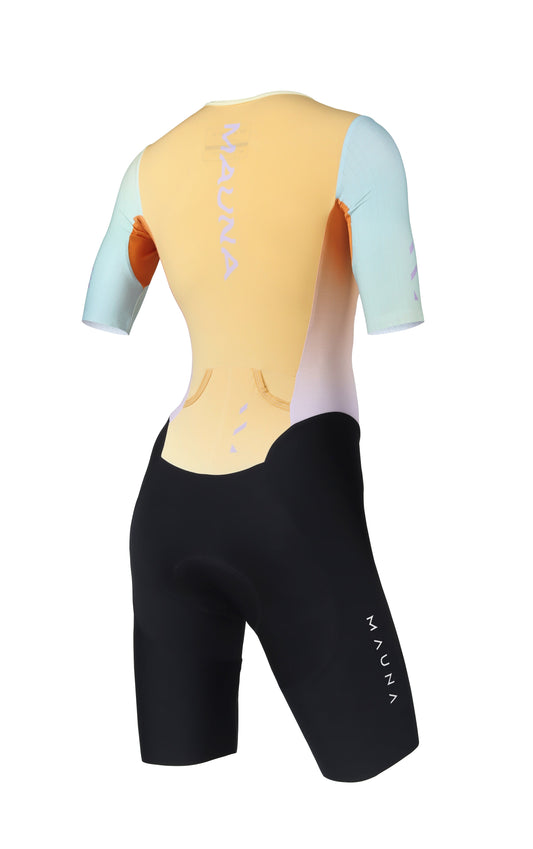 Ourea Pro Solana PR Trisuit - Open Zip para Mujer