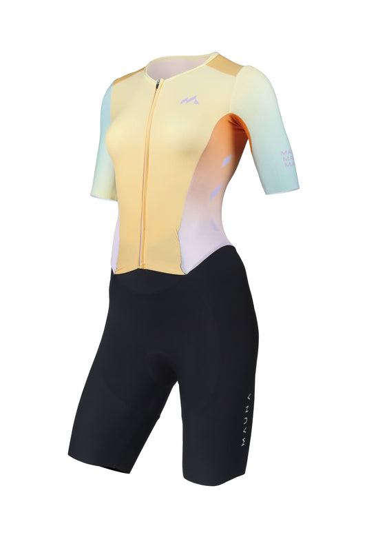 Ourea Pro Solana PR Trisuit - Open Zip para Mujer